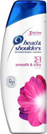 H&S šampón 2v1 Smooth & Silky 360ml