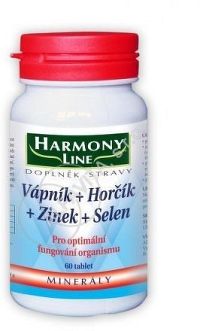 Harmony Line-Vápník+Hořčík+Zinek+Selen tbl.60