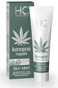 Health Culture konopné mazání žíly-cévy 75ml