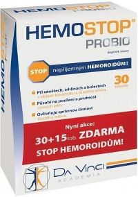 Hemostop Probio MAX Da Vinci Academia tob. 30+15
