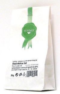 HERBATA List medvědice bal.50g