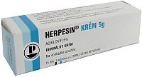 Herpesin krém drm.crm.1x5g 5%