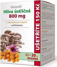 Hlíva ústř.800mg s rakyt. a echi. Imunit 40+20tob