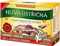 Hlíva ústřičná s rakytníkovým olejem cps.50 +10
