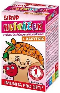 HLÍVÁČEK sirup s hlív.ústř.+rakyt.př.višeň 100ml