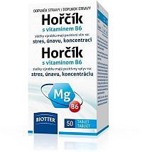 Hořčík 125 mg s vitamínem B6 tbl.50