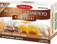 Houbové Quarteto s reishi cps.60