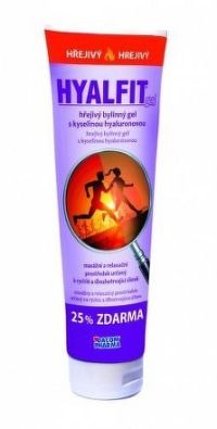 Hyalfit gel hřejivý 125ml +25% zdarma