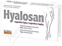 Hyalosan vaginální čípky 10ks Dr.Müller