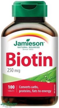 JAMIESON Biotin 250 ug tbl.100