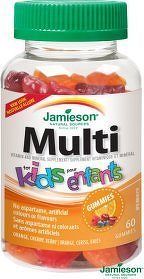 JAMIESON Multi Kids Gummies želatin.pastilky 60ks