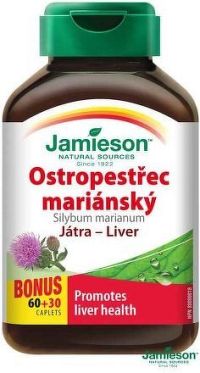 JAMIESON Ostropestřec mariánsky tbl.90