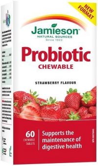 JAMIESON Probiotic jahoda tbl.60