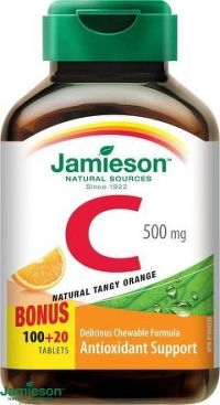 JAMIESON Vitamín C 500mg pomeranč tbl.na cuc.120ks