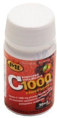 JML Vitamin C tbl.32x1000mg post.uvolňov