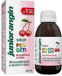 Junior-angin sirup pro děti 100ml