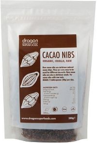 Kakaové boby drcené 200g BIO RAW