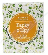 Kapky z Lípy bylinná tinktura 2x50ml