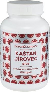 KAŠTAN JÍROVEC plus 60 kapslí
