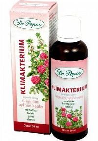 Klimakterium bylinné kapky Dr.Popov 50ml