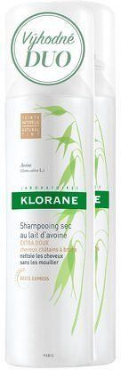 KLORANE Avoine dry shamp teinte 150ml DUO