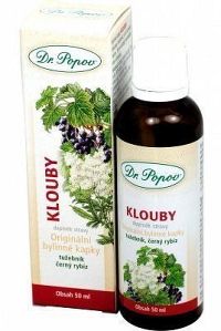 Klouby bylinné kapky Dr.Popov 50ml