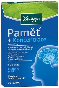 Kneipp Pamět + Koncentrace cps.30