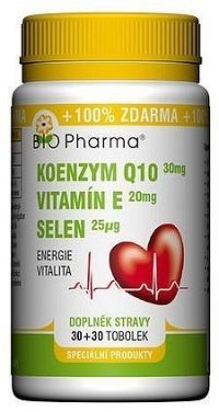 Koen.Q10 30mg+Vit.E20mg+Selen25mcg 30+30