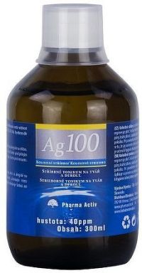 Koloidní stříbro Ag100 40ppm 300ml