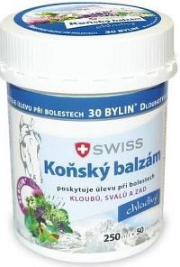 Koňský balzám SWISS chladivý 250 + 50ml