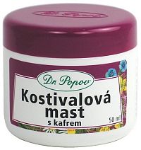 Kostivalová mast s kafrem 50ml Dr.Popov