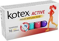 KOTEX Tampony Active Normal 16ks