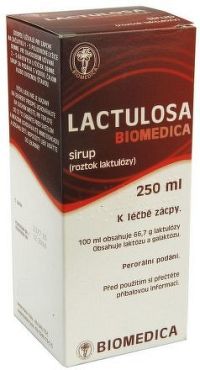 Lactulosa Biomedica por.sir.1x250ml 50%