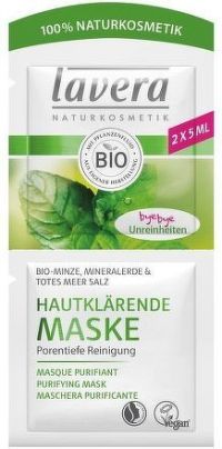 Lavera Hloubková čistící maska Bio Máta 2x5ml