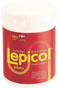 Lepicol PLUS trávicí enzymy cps.180