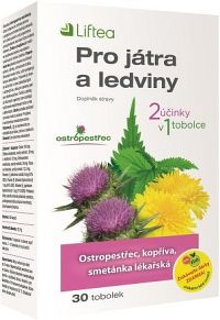 LIFTEA pro játra a ledviny tob.30