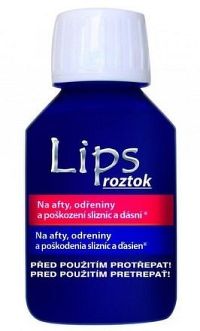 Lips roztok na afty 100ml