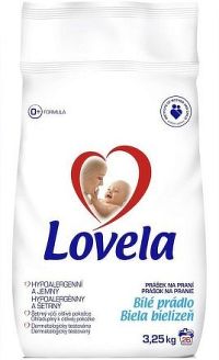 LOVELA prášek bílá  3,25 kg / 26 pracích dávek