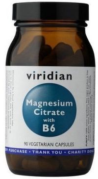 Magnesium Citrate with Vitamin B6 90 kapslí