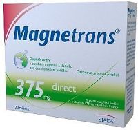 MAGNETRANS 375mg 20 tyčinek granulátu