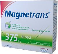 MAGNETRANS 375mg 50 tyčinek granulátu