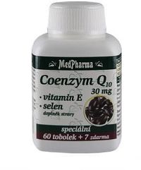 MedPharma Coenzym Q10 30mg+vit.E+selen tbl.67