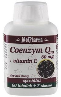 MedPharma Coenzym Q10 60mg forte tob.67