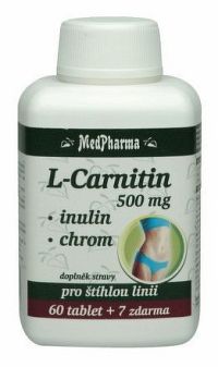 MedPharma L-Carnitin 500mg+Inulin+Chrom tbl.67