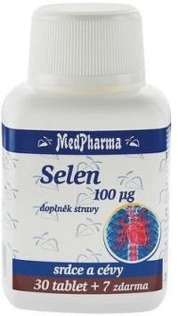 MedPharma Selen 100mcg tbl.37