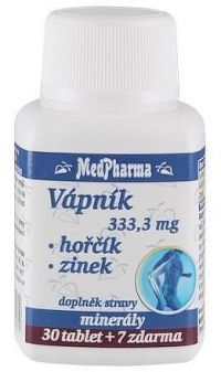 MedPharma Vápník+hořčík+zinek tbl.37