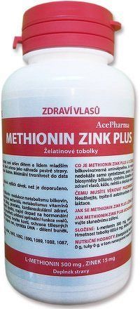 Methionin zink PLUS cps.100x500/15