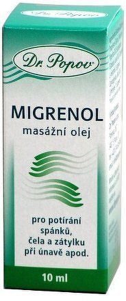 Migrenol - masážní olej 10g Dr.Popov