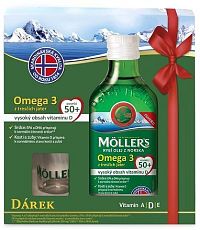 Mollers Omega 3 50+ 250ml dárkové balení 2018