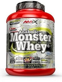 MONSTER WHEY 2200g jahoda a banán